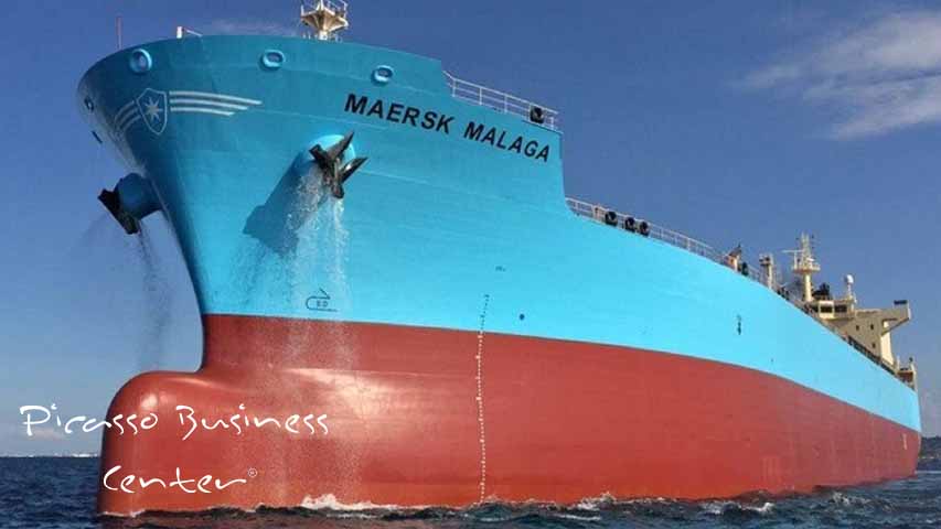 Porto di Malaga AGP Maersk container logistics